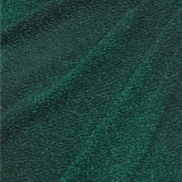 Lulus Glad You Came Green Glitter Tulip Mini Bodycon Dress - Picture 3 of 5